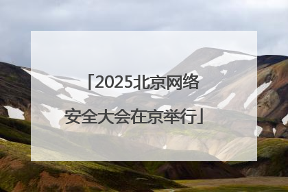 2025北京网络安全大会在京举行